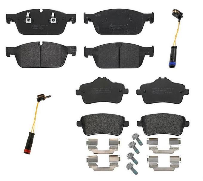 Brembo Brake Pads Kit -  Front and Rear (Low-Met)